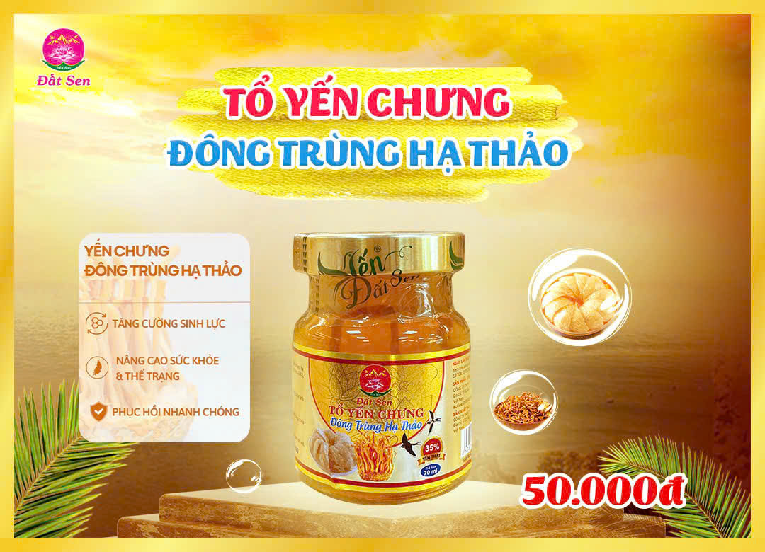 Đông Trùng Hạ Thảo Đất Sen